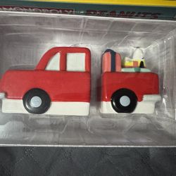 Snoopy Truck Salt and Pepper 