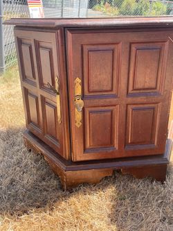 Wooden Nightstand