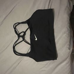 Nike Black Cropped Tank Top – Size XS