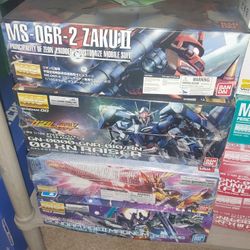 Gundam Master Grade RE/100 Premium Bandai Sets Brand New