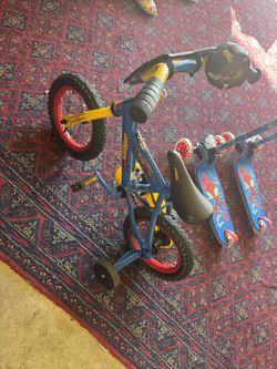 Toddler Bike With Training Wheels 