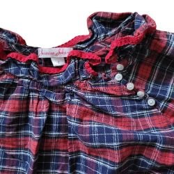 Jeanine Johensen Tartan Christmas Nightgown