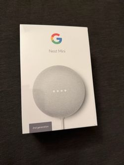 Google Nest Mini 2nd Generation Smart Speaker