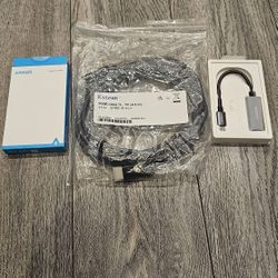 USB-C To HDMI Adapter With HDMI Cord