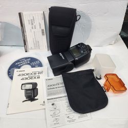 Canon Speedlight 430EX III-RT EXTERNAL FLASH 
