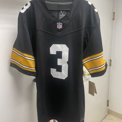 Pittsburgh Steelers Russell Wilson stitched jersey message for size Availability 
