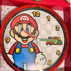 Super Mario Wall Clock 
