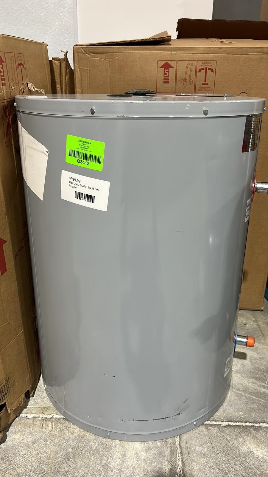 AO SMITH ENJB-30 Lowboy Water Heater