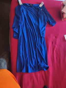 Blue dress