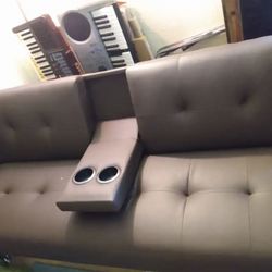 Brown Sofa Bed