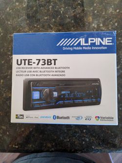 Alpine Bluetooth Car Stereo