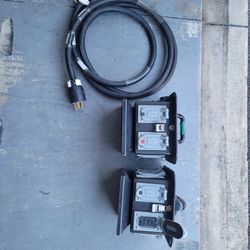 Lex 50 Amp Power Distribution Center 