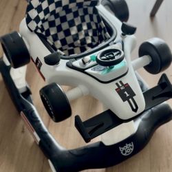Race Car Baby Walker w/Sound & Lights
