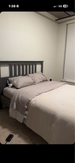 Ikea bed frame and mattress