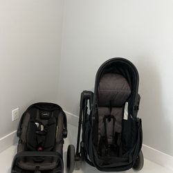 Evenflo Pivot Modular Travel System is a car seat and stroller combo