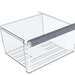 UPGRADED W11162443 Refrigerator Crisper Drawer Compatible with Whirlpool Crisper Drawer W11046494 Whirlpool Fridge Drawer W10899435 Maytag Refrigerato