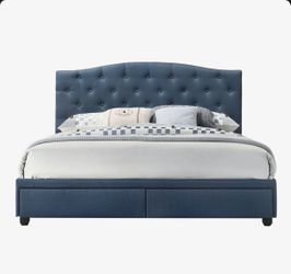Krick Upholstered Platform Storage Bed (FULL SIZE BED ONLY NO MATTRESS)