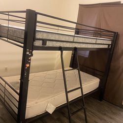 Bunkbed and Mattress 