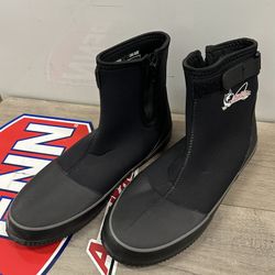 New World Wide Sportsman Flats Boots for Men - Black - 13M 🔥