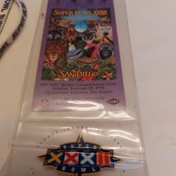 Superbowl XXXII Ticket 