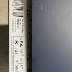 Jordan 6 Midnight Navy