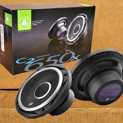 JL Audio C2-650X 6 1/2 Inch Speakers 225 Watts 2-Way Coaxial Set C2-Series 🚨 Payment Options Available 🚨 No Credit Needed 🚨