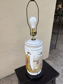 Asian Table Lamp