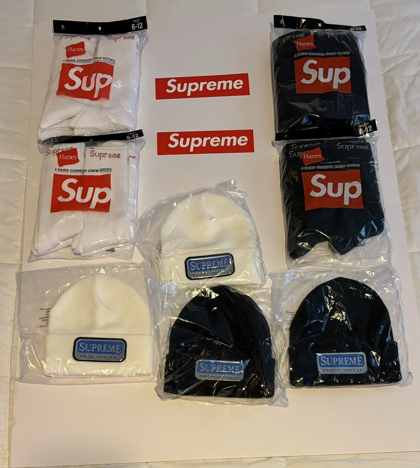 Supreme Socks And Accessories