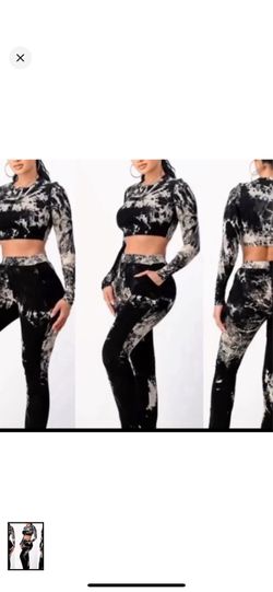 Full set leggings and crop top