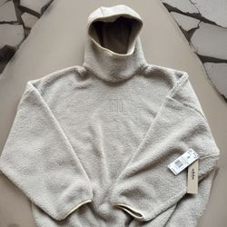 Adidas x Fear Of God Athletics Hike Hoodie Sesame Men’s Sz Small IM6074 $350