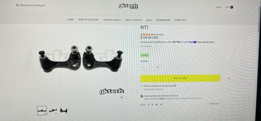 240sx S13 GKTech RCC Kit