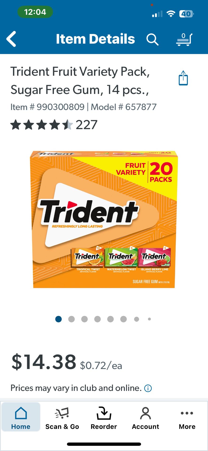 Trident Gum 