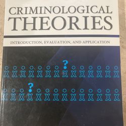 Criminological Theories Akers, Sellers