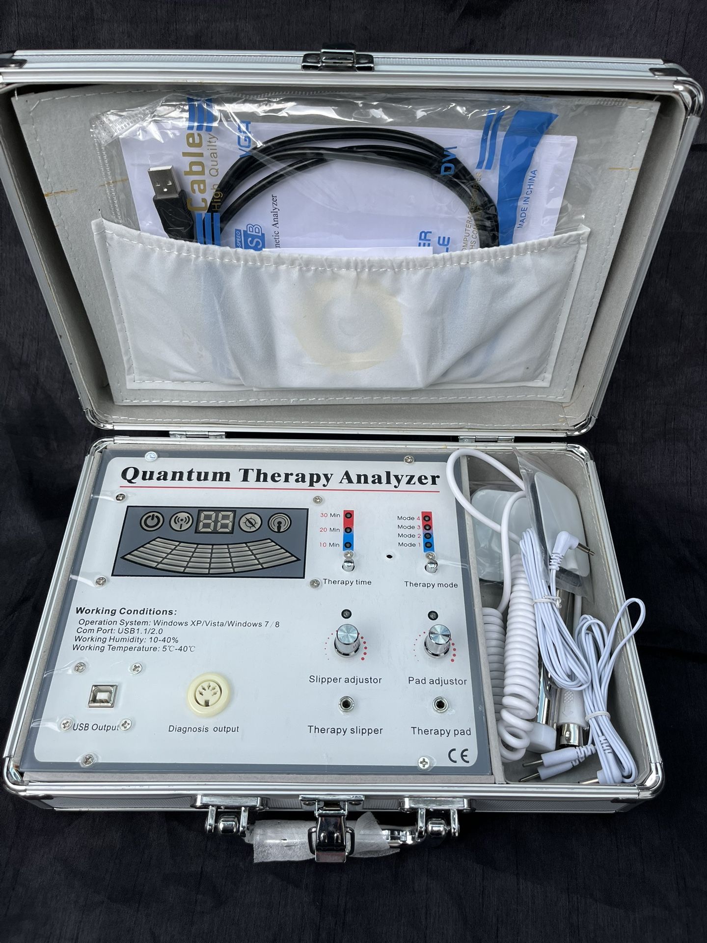 Healthy Quantum Body Analyzer Magnetic Resonance Massage Therapy Sub Health