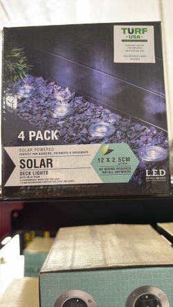 Solar Powered Ground Lights