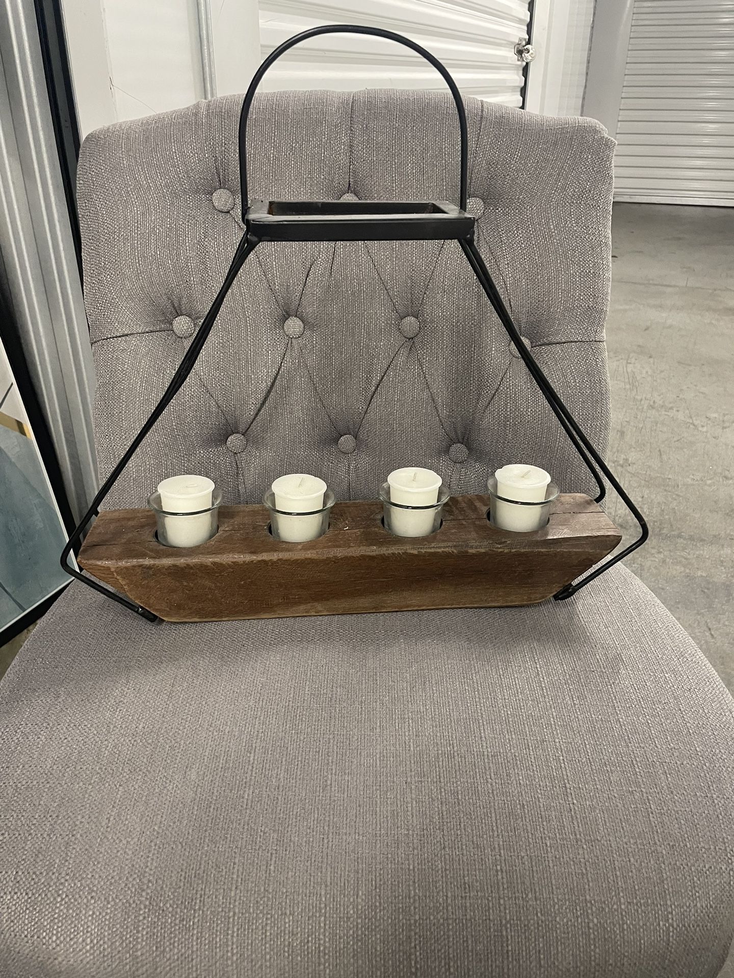 Candle Holder With Candles