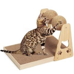 EXQ Home Sisal Ball Cat Toy, Cat Scratching Posts for Indoor Cats, Kitten Scratching Sisal Rope Ball, Cat Scratching Post Made by Sisal, Small Cat Scr