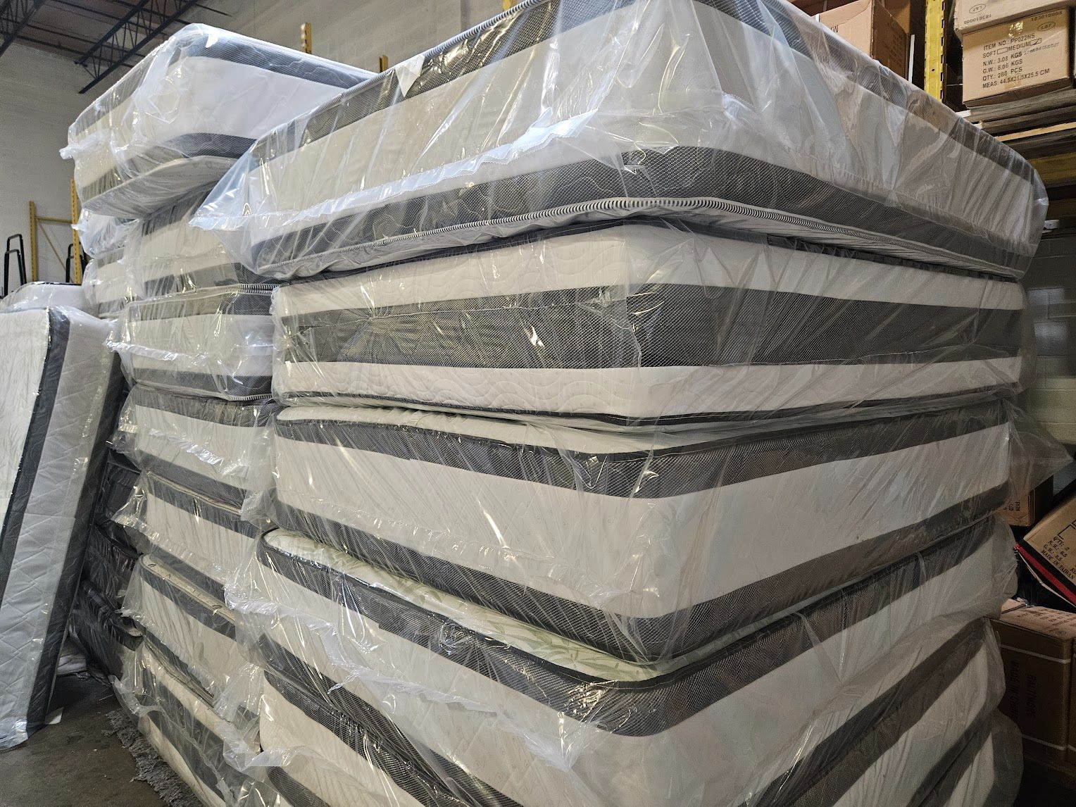 Wholesale special 15 inches thick queen size jumbo pillowtop mattress