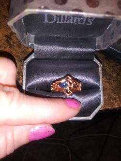 I have an Irish/ Rose Gold Ring
