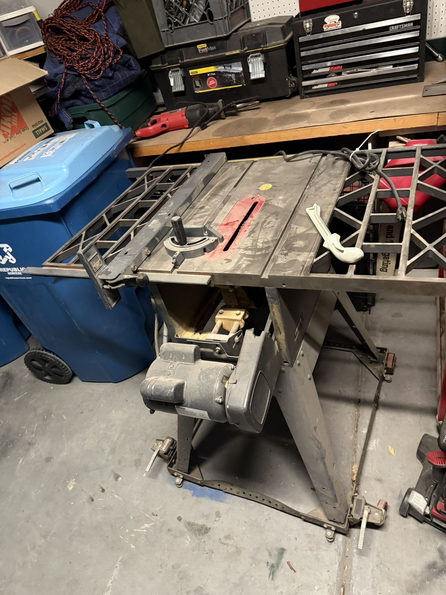 Craftsman 3hp Table Saw