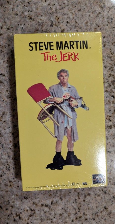Vintage Steve Martin: The Jerk Vhs. Sealed Brand New.