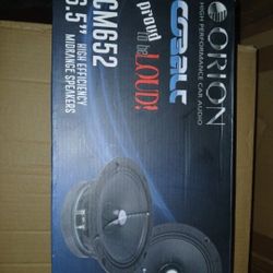 Brand New 2 Orion 1000w 6.5 Mids Orion 1500w 2ch Amp And 4ga Amp Kit $200firm Price Pickup Only Serious Buyers Please Yes It Is Avaliable 