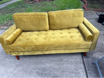 Velvet Couch