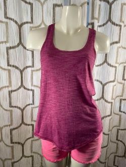 Size 6 lululemon Salute the Sun tie back tank
