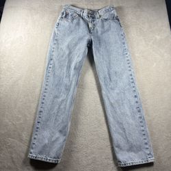 Levi's Low Pro Straight Jeans Women’s 28 Blue Light Wash Denim #1A