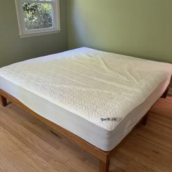 FREE Like New Queen Size Mattress With Frame