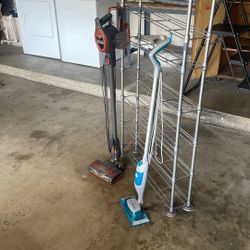 Plug-in, vacuum and mop