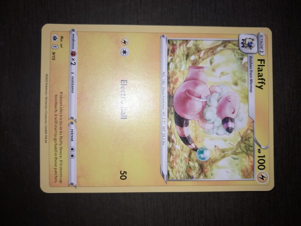 Flaaffy Pokemon Card