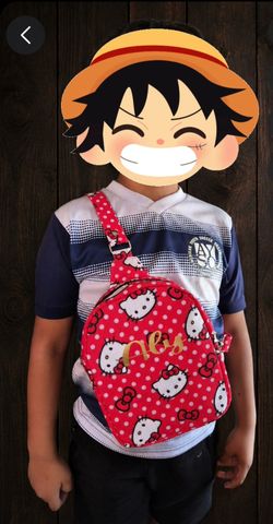 Handmade crossbody mini backpacks