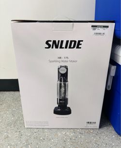 Sparkling Water Soda Maker with CO₂ Cylinder & Bottle